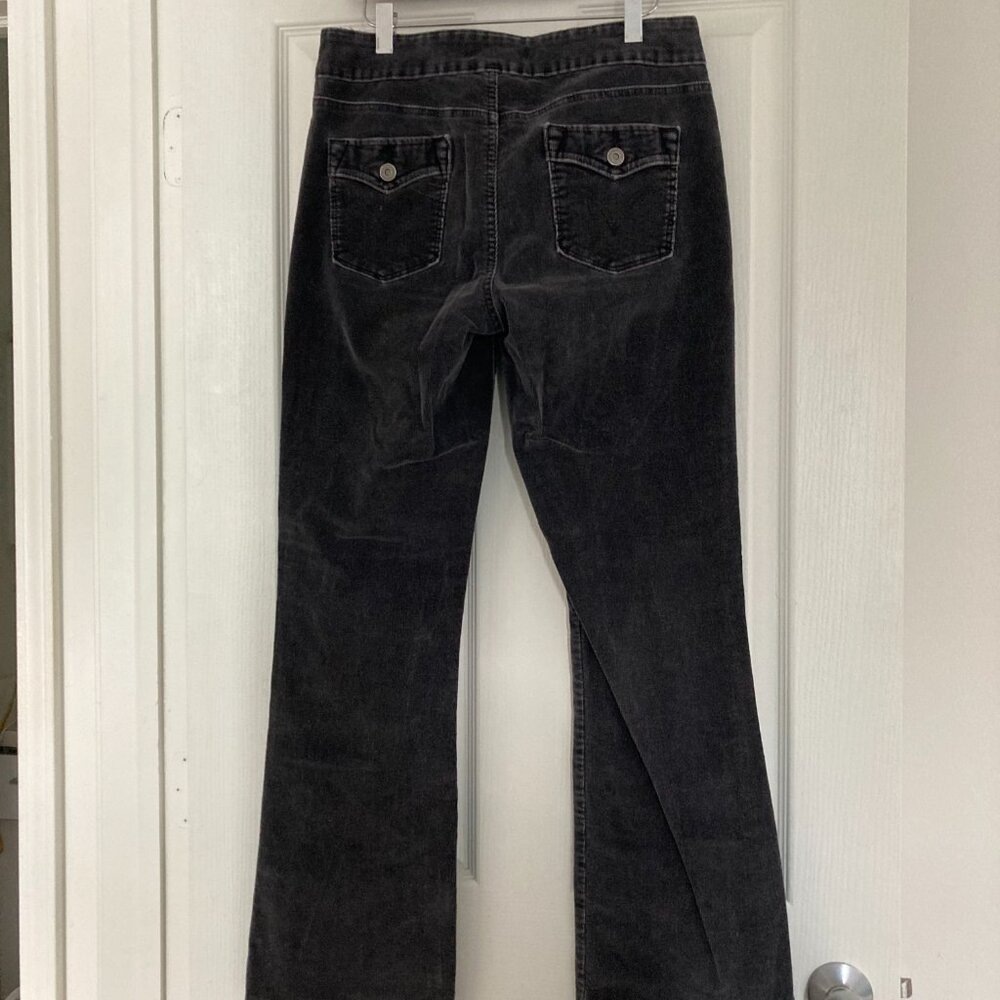 Levi's 526 Slender Boot Corduroy Jeans - Gray Size 10 EUC - Picture 2 of 7